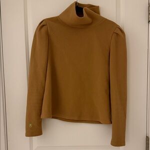 Dudley Stephens Palmer Puff Sleeve Turtleneck